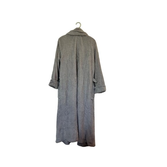 Carole Hochman Plush Textured Robe With Pockets and Shawl Collar SZ Extra Large - Picture 2 of 5